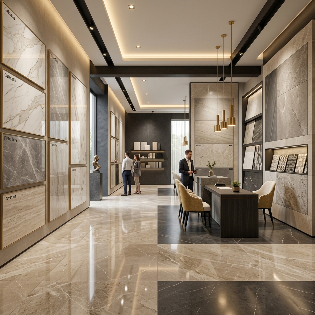 Showroom NONOZELIJ — Carrelage haut de gamme